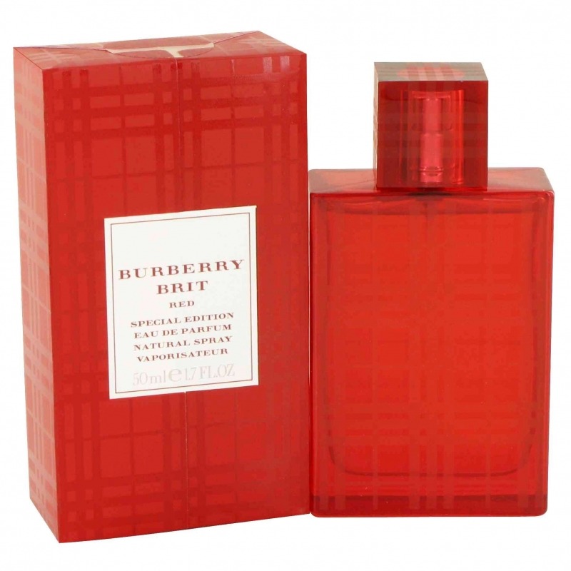 burberry brit red