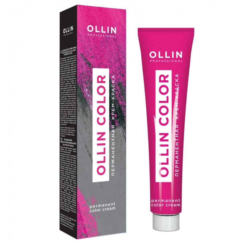Краска для волос Ollin Professional ollin professional performance набор перманентная крем краска для волос оттенок 5 1 светлый шатен пепельный 60 мл окисляющая эмульсия oxy 3% 90 мл