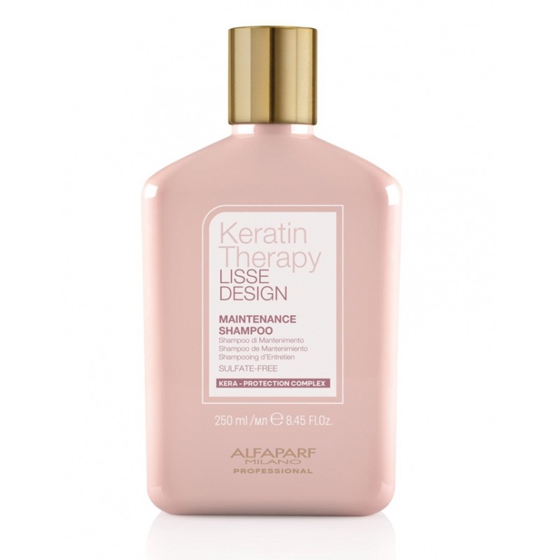 Кератиновый шампунь-гладкость для волос Lisse Design Maintenance Shampoo кератин наполнитель lisse design keratin refill