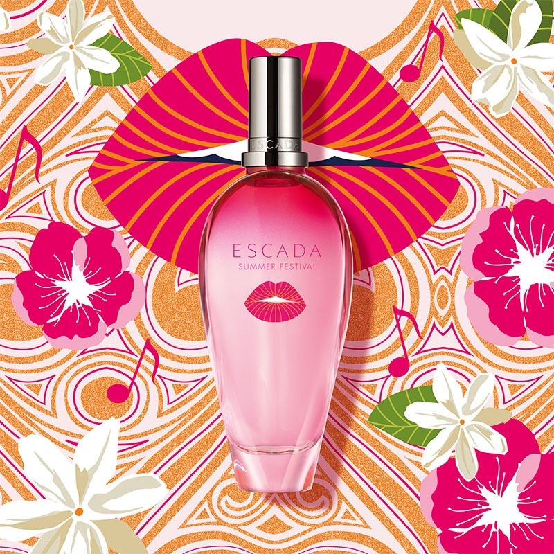 escada summer festival body spray