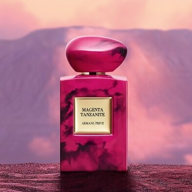 Pink armani hot sale