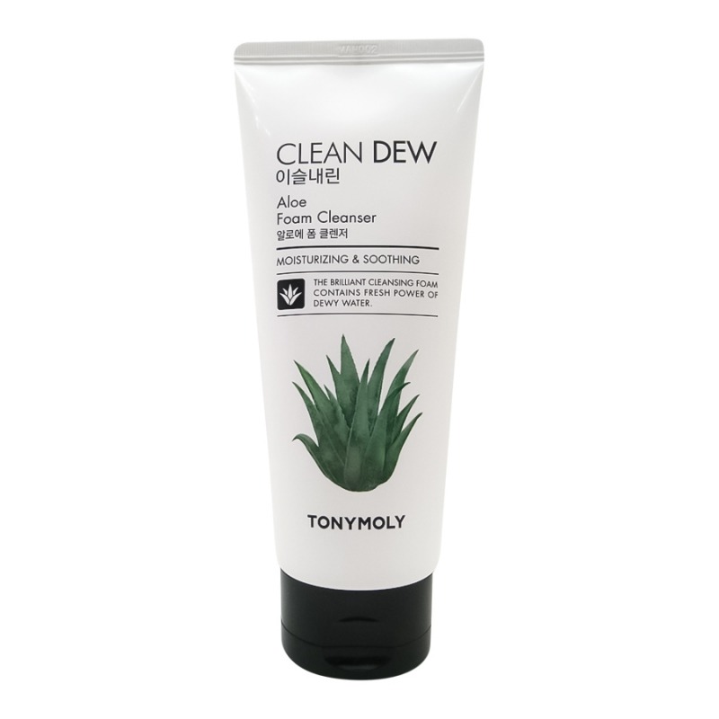 Пенка для умывания с алоэ для проблемной кожи Clean Dew Aloe Foam Cleanser крем для жирной кожи clean cream
