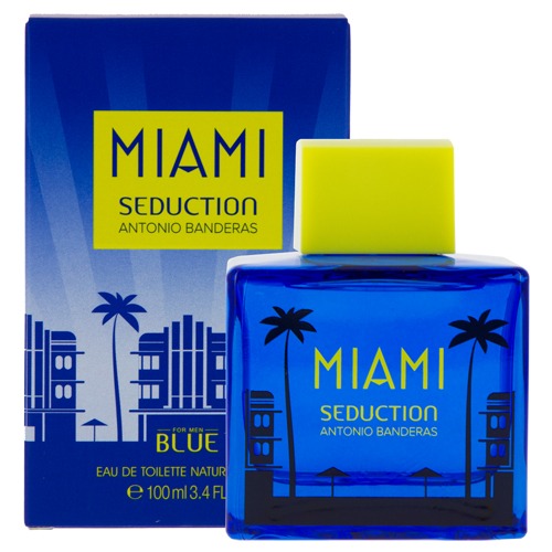 Miami Seduction Blue For Men antonio banderas дезодорант спрей blue seduction for women