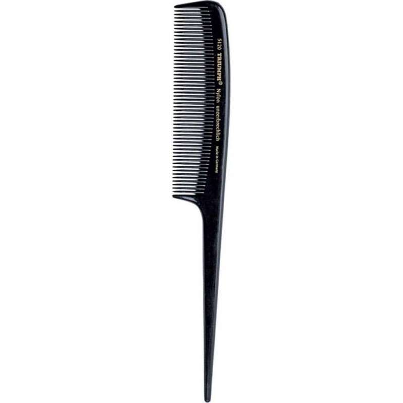 Расческа для волос расческа triumph нейлоновая для начеса с пластиковым хвостиком черная