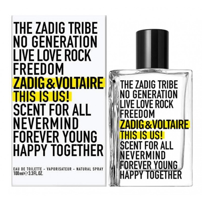 ZADIG & VOLTAIRE This is Us! - купить духи, цены от 8530 р. за 50 мл