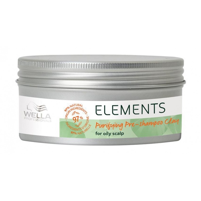 Глина для волос Wella Elements Purifying Pre-shampoo Clay