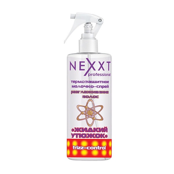 Nexxt Термозащитное молочко-спрей для разглаживания волос «Жидкий утюжок»