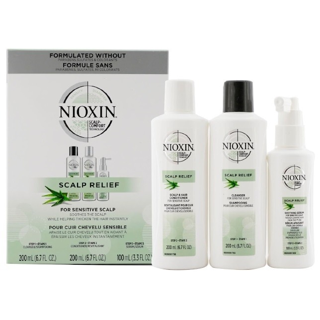 Набор для волос Nioxin набор ковриков для ванной и туалета доляна пушистик 3 шт 40×44 40×50 50×80 см серый