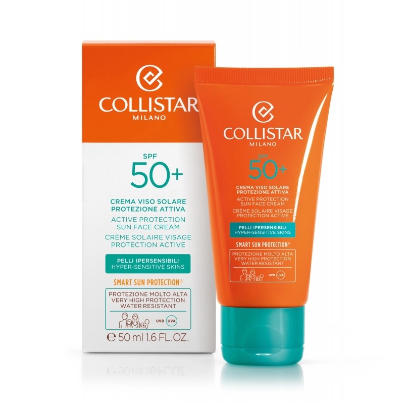 Солнцезащитный крем Collistar Active Protection Sun Face SPF 50+