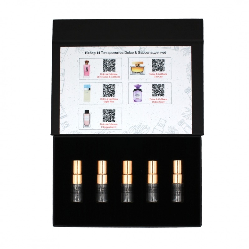 Набор №14: Топ ароматов Dolce & Gabbana для неё penhaligon s набор ароматов для мужчин