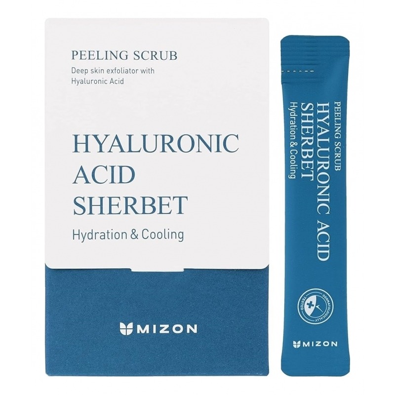Пилинг для лица Mizon Hyaluronic Acid Sherbet - фото 1