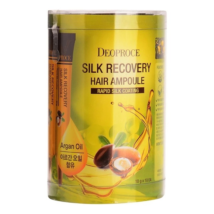 Сыворотка для волос Deoproce Silk Recovery Hair Ampoule