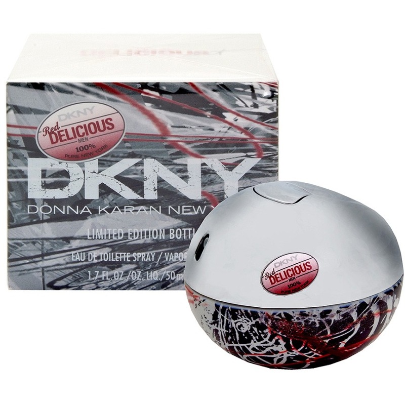 DKNY Be Delicious Red Art Men dkny crystallized collection be delicious 50