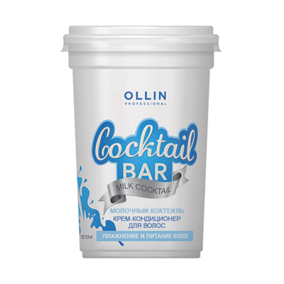 Ollin Professional Крем-кондиционер «Молочный коктейль» - увлажнение и питание волос Cocktail Bar - фото 1