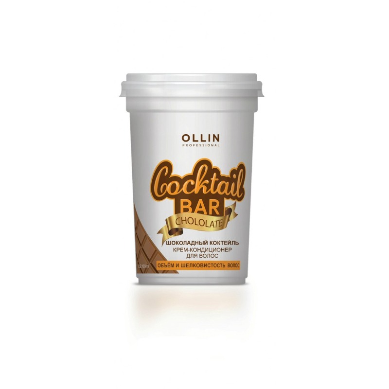 Ollin Professional Крем-кондиционер «Шоколадный коктейль» - объём и шелковистость волос Cocktail Bar - фото 1
