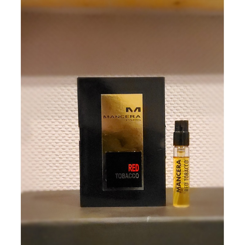 Mancera red tobacco intense. Mancera Red Tobacco 8ml. Mancera Red Tobacco. Мансера ред табако. Духи ред Тобакко.