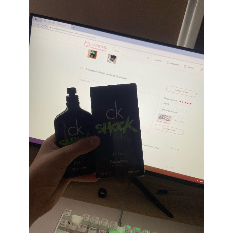 Calvin klein ck one shock clearance for him eau de toilette