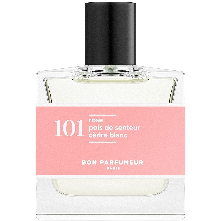 Bon Parfumeur 101 rose, sweet pea, white cedar