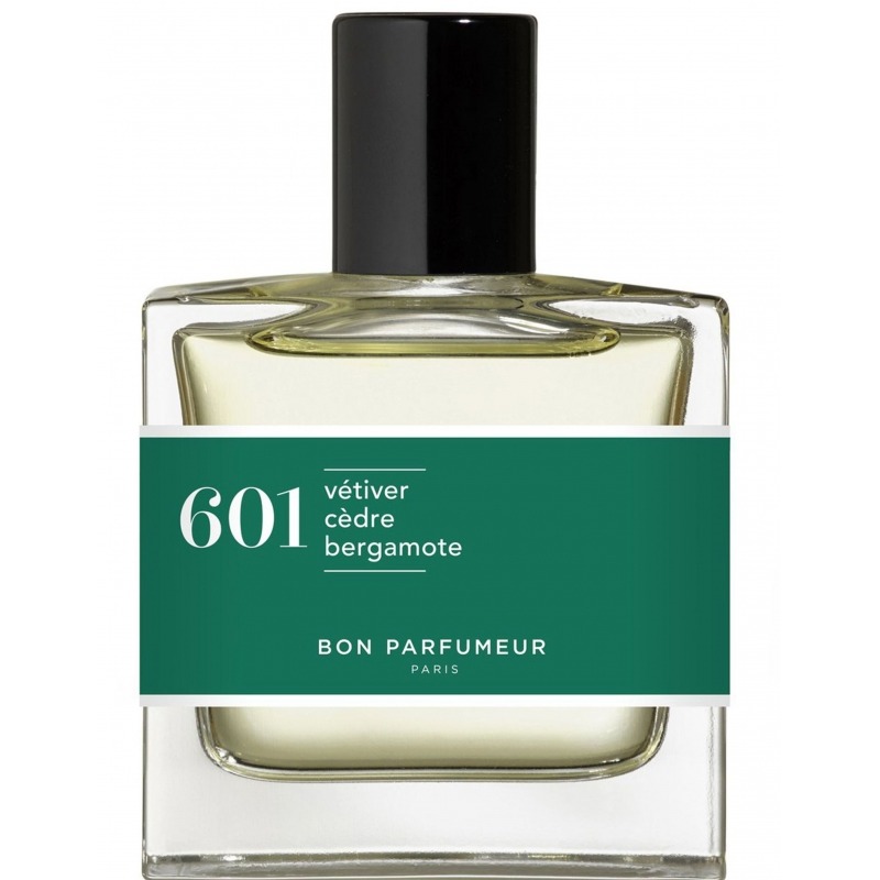 Bon Parfumeur 601 vetiver, cedar, bergamot