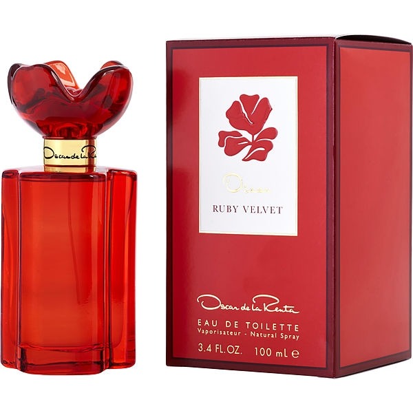 Ruby velvet oscar de la renta on sale