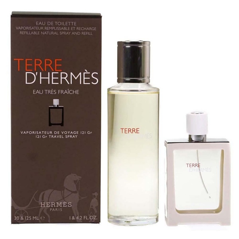 Terre d’Hermes Eau Tres Fraiche парфюмерный набор versace eau fraiche 50 мл